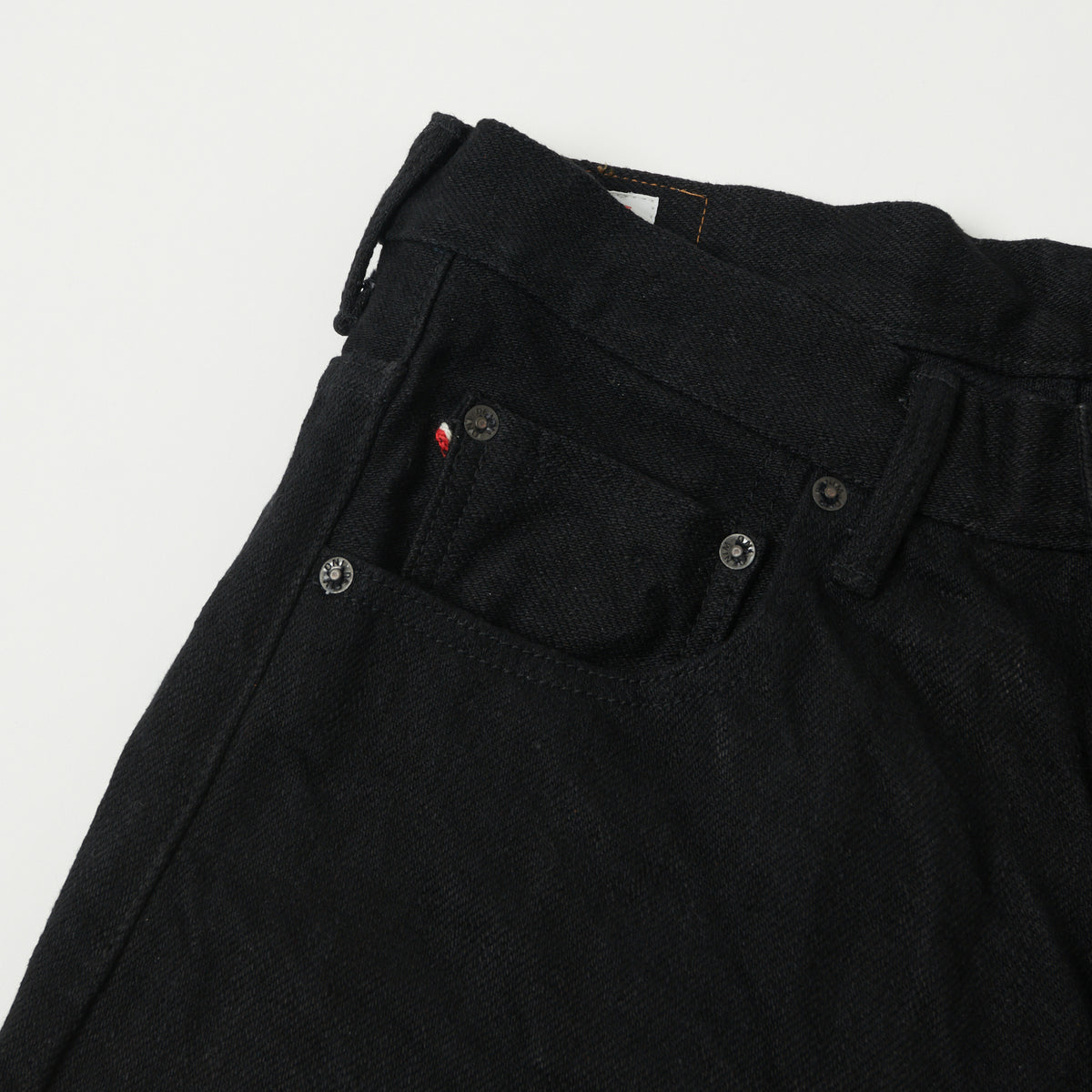 ONI Denim 200ZR-BKBK 20oz 'Secret Denim' Wide Straight Jean - Black One Wash