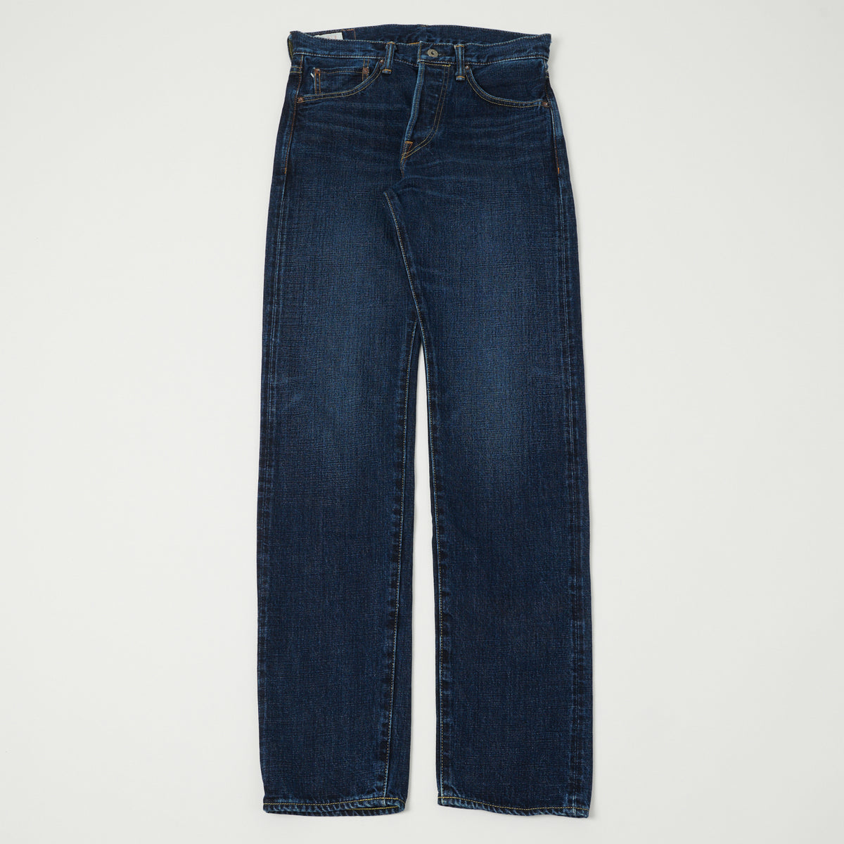 ONI Denim 240 Low Tension 15oz Regular Tapered Jean - 6 Month Used Dark Wash