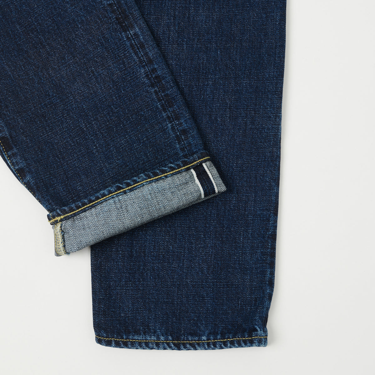 ONI Denim 240 Low Tension 15oz Regular Tapered Jean - 6 Month Used Dark Wash