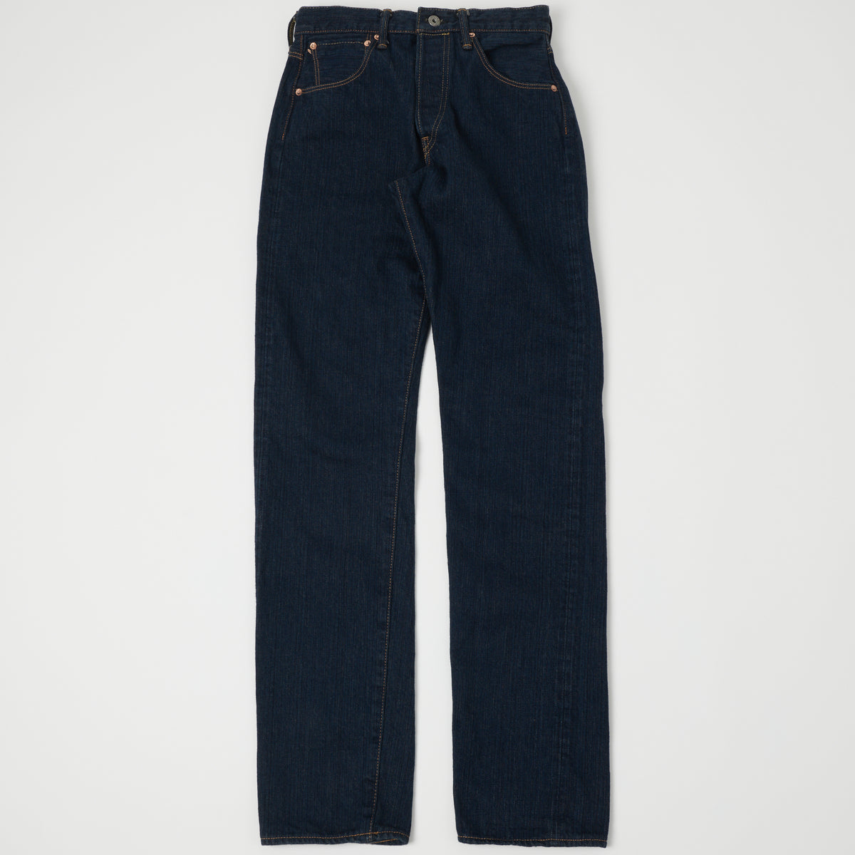 ONI Denim 510SHM 'Kiwami' Semi Hand Made 16oz Natural Indigo Slim Straight Jean - Dark Wash