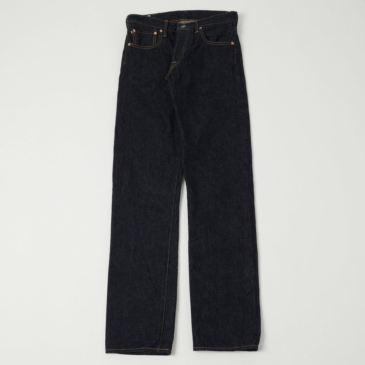 ONI Denim 525-NI 16.5oz Natural Indigo Relaxed Tapered Jean - One Wash