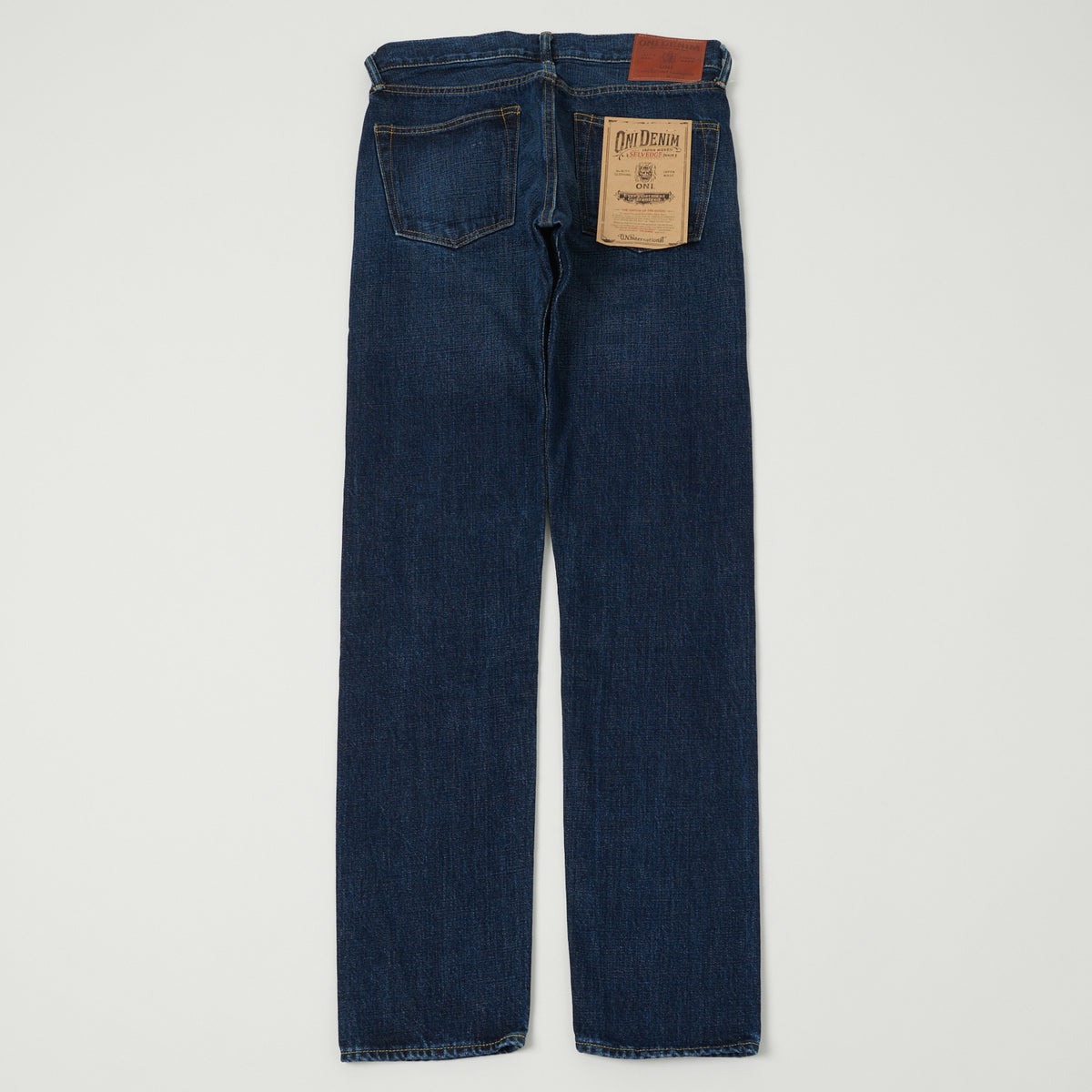 ONI Denim 540 Low Tension 15oz Regular Tapered Jean - 6 Month Used Dark Wash