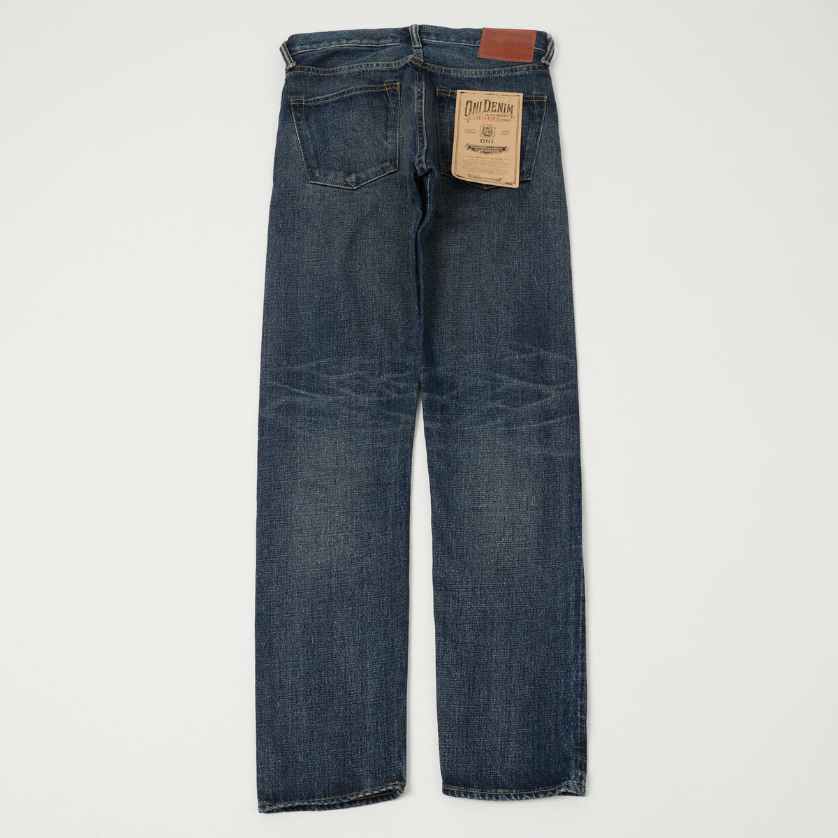 ONI Denim 540 Low Tension 15oz Slim Tapered Jean - 18 Month Used Light Wash