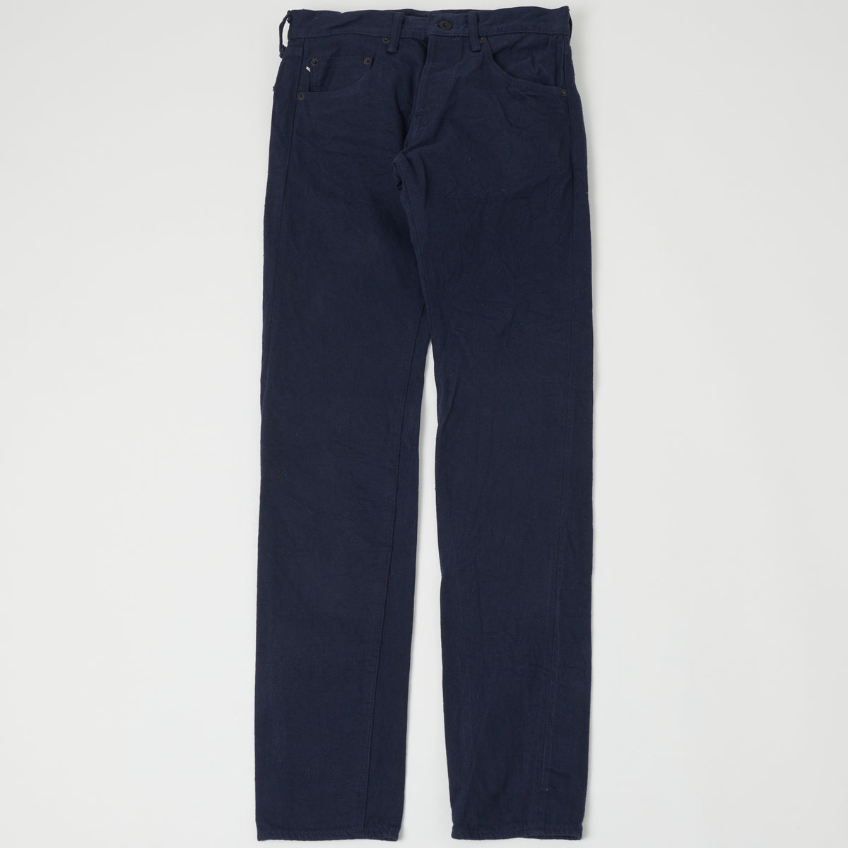 ONI Denim 612-NVNV 'Warp and Weft' 12oz Regular Tapered Jean - Navy One Wash