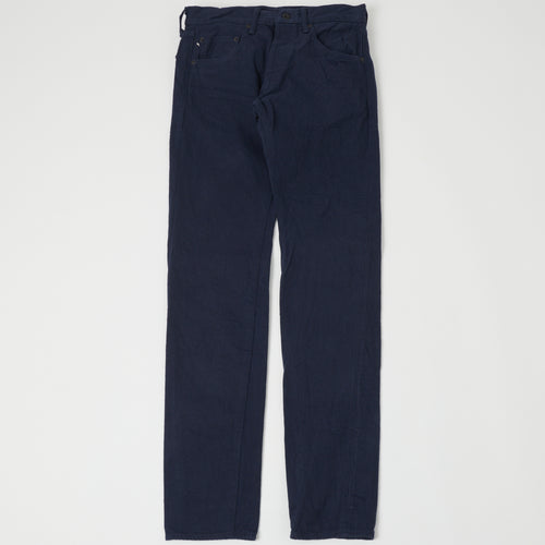 ONI Denim 612-NVNV 'Warp and Weft' 12oz Regular Tapered Jean - Navy One Wash