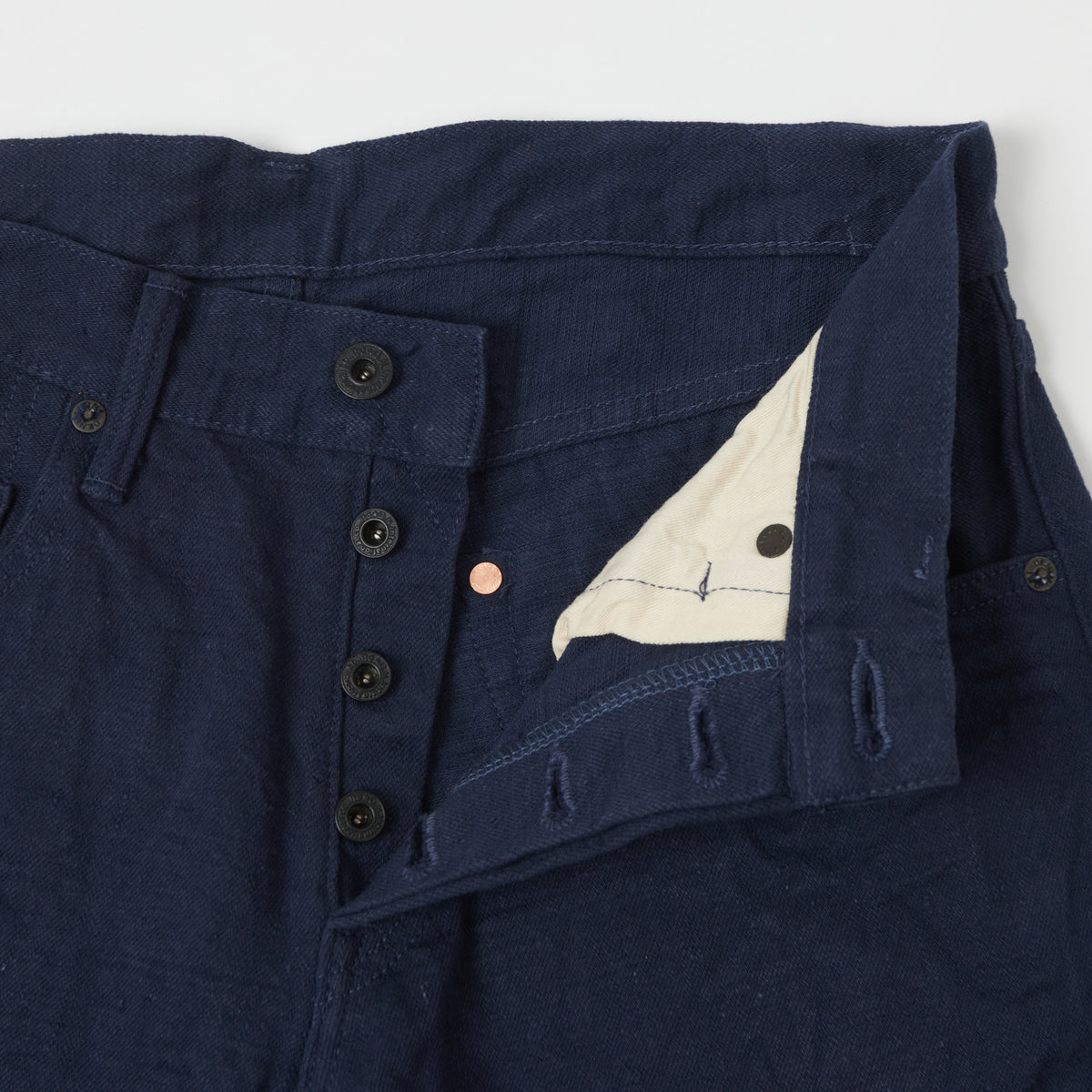 ONI Denim 612-NVNV 'Warp and Weft' 12oz Regular Tapered Jean - Navy One Wash
