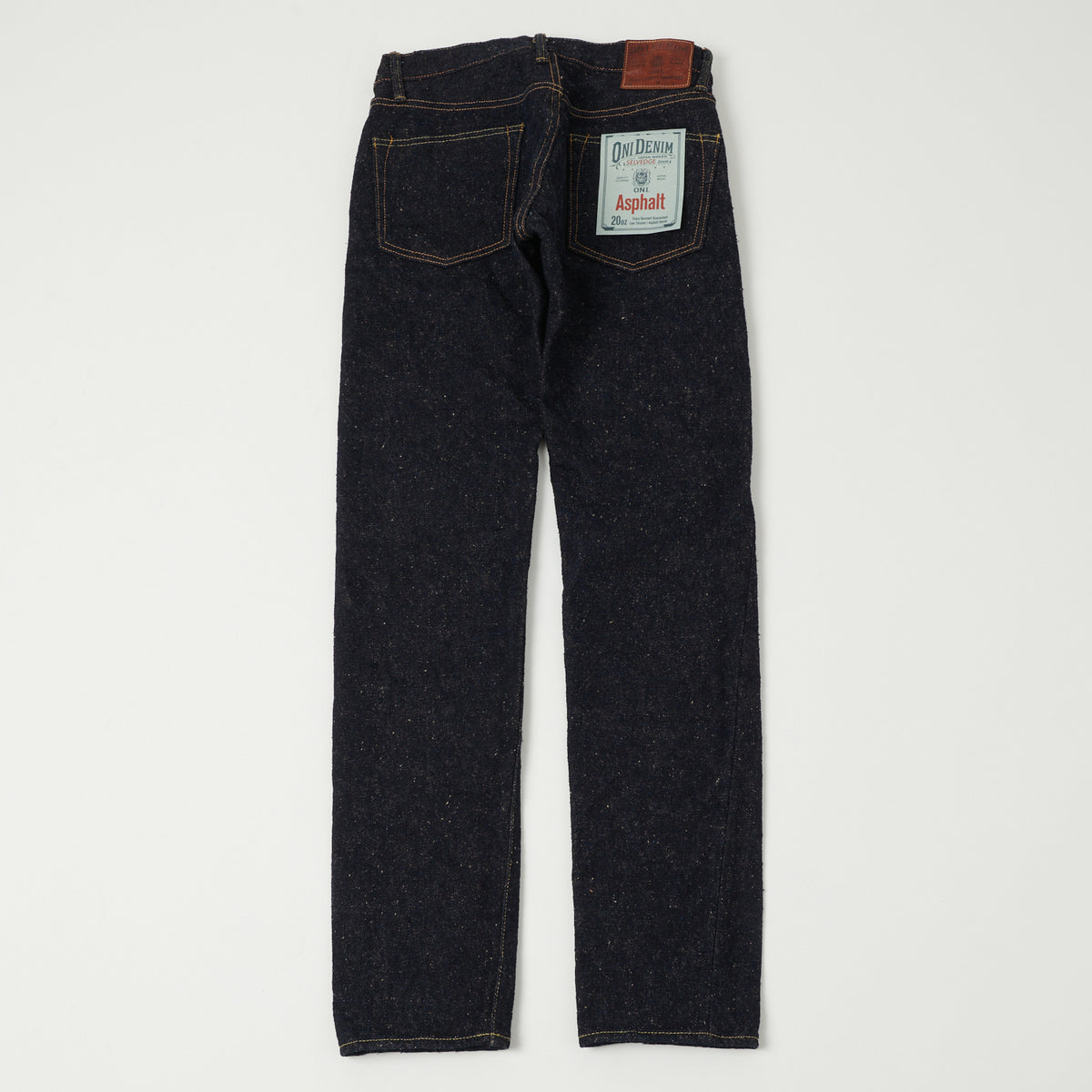 ONI Denim 622 'Asphalt' 20oz Regular Tapered Jean - One Wash