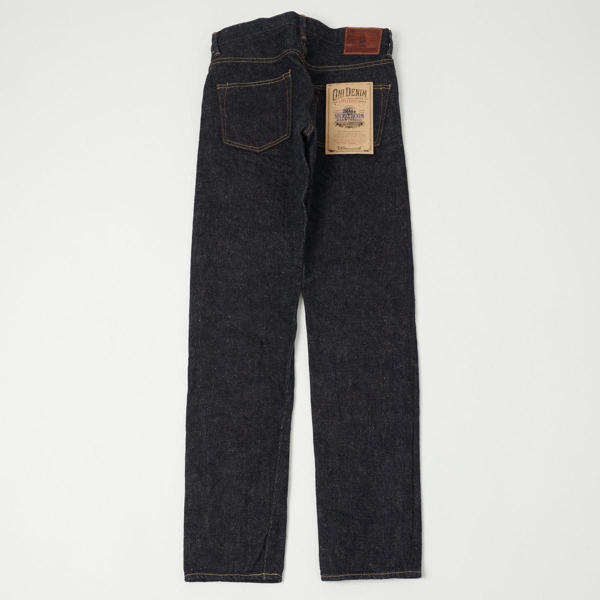 ONI Denim 902-DIZR 20oz 'Dark Indigo Secret Denim' Regular Tapered Jean - One Wash