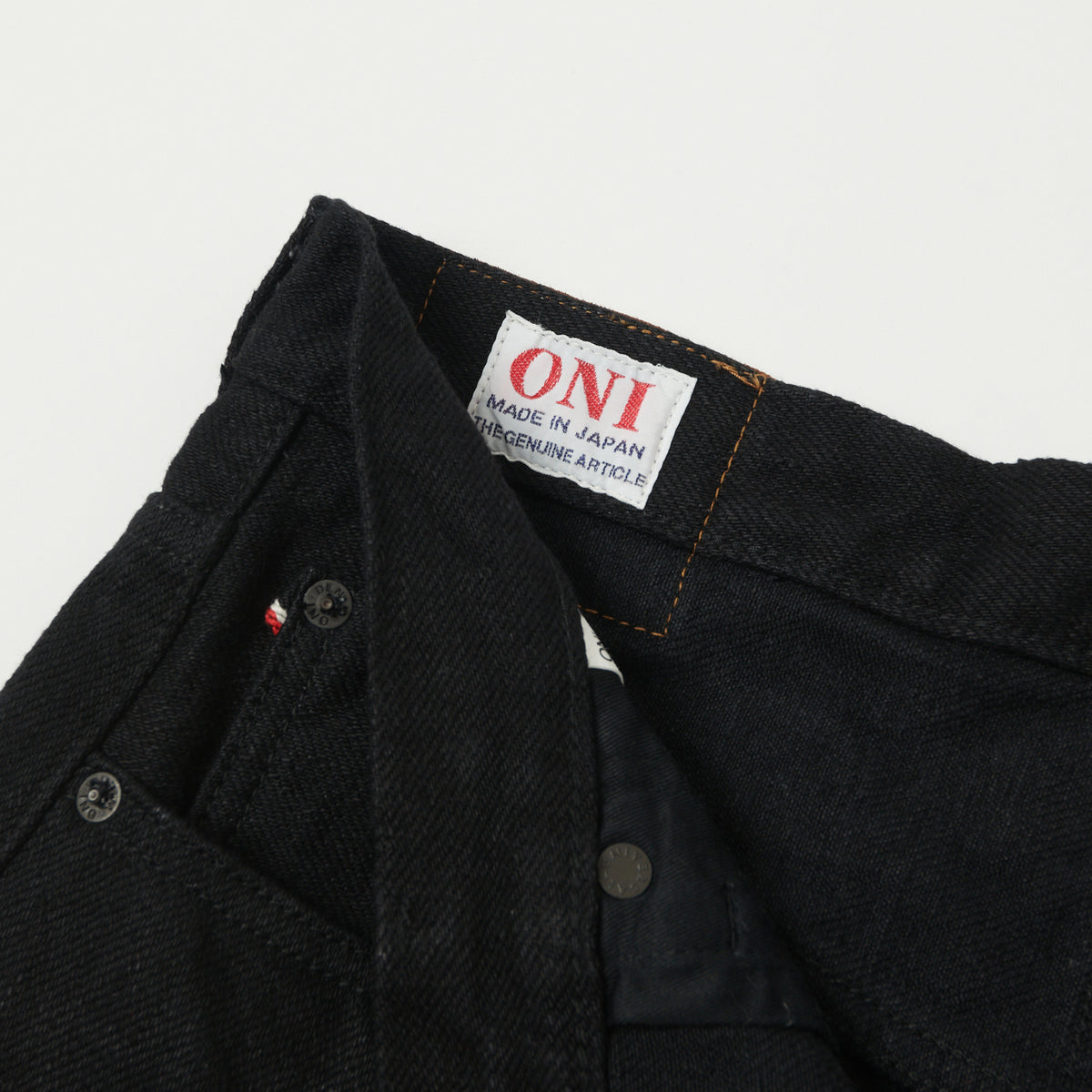 ONI Denim 902ZR-BK Secret Denim Tapered Jean - One Wash