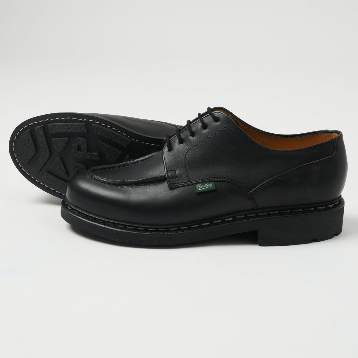 Paraboot Chambord Tex Shoe - Black Lisse Noir