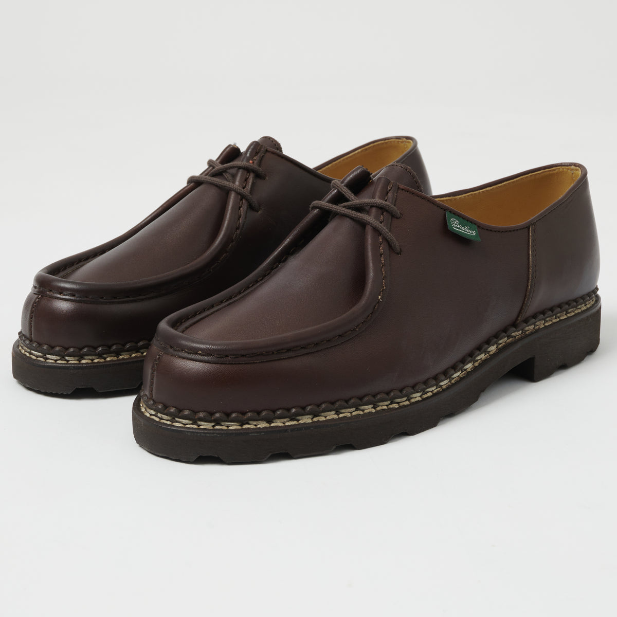 Paraboot Michael Marche Shoe - Brown Lisse Café