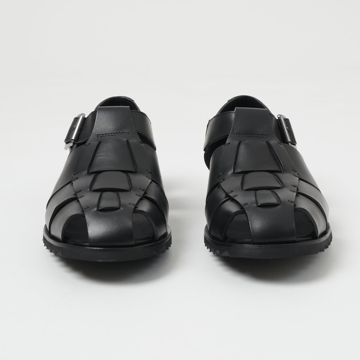 Paraboot Pacific Sport Sandal - Black Lisse Noir
