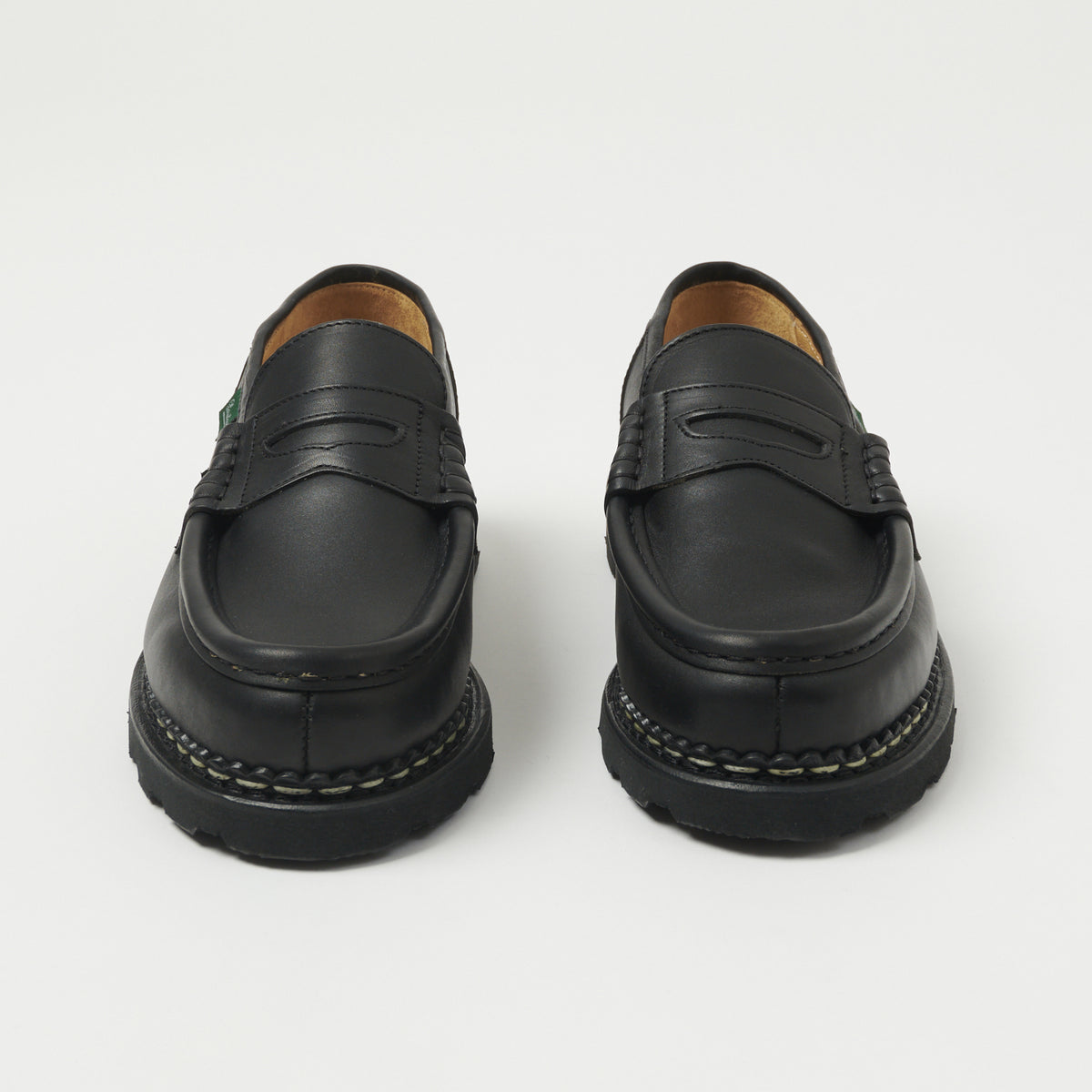 Paraboot Reims Marche Loafer - Black Lisse Noir