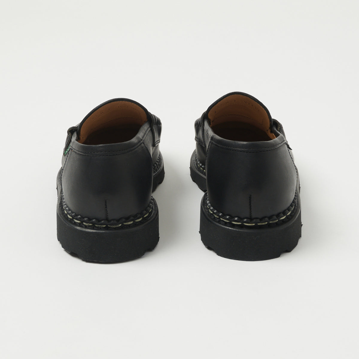 Paraboot Reims Marche Loafer - Black Lisse Noir