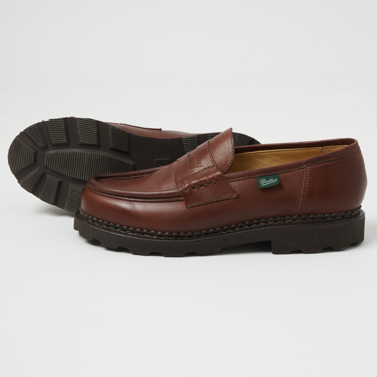 Paraboot Reims Marche Loafer - Brown Lisse Marron