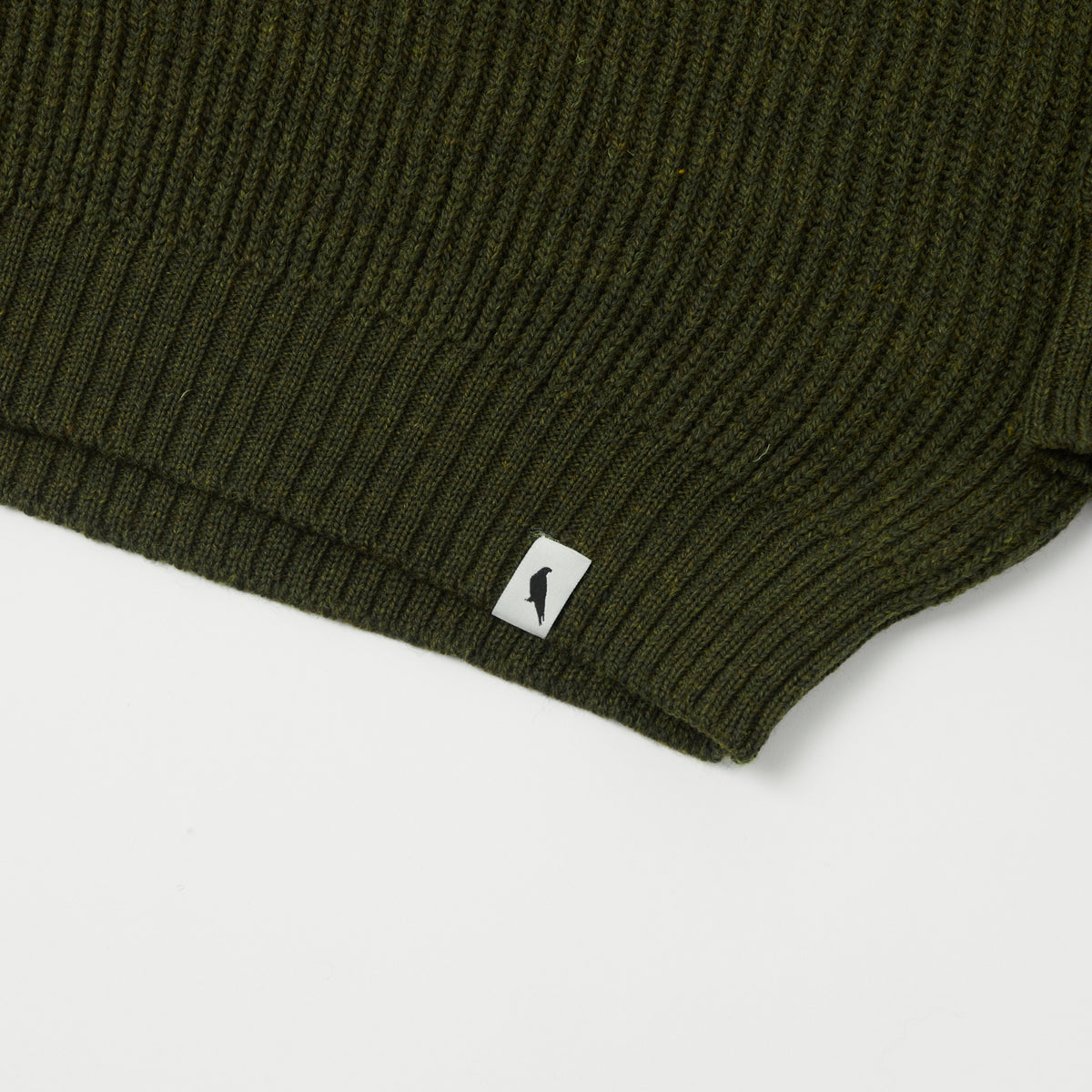 Peregrine Foxton Quarter Zip Jumper - Olive