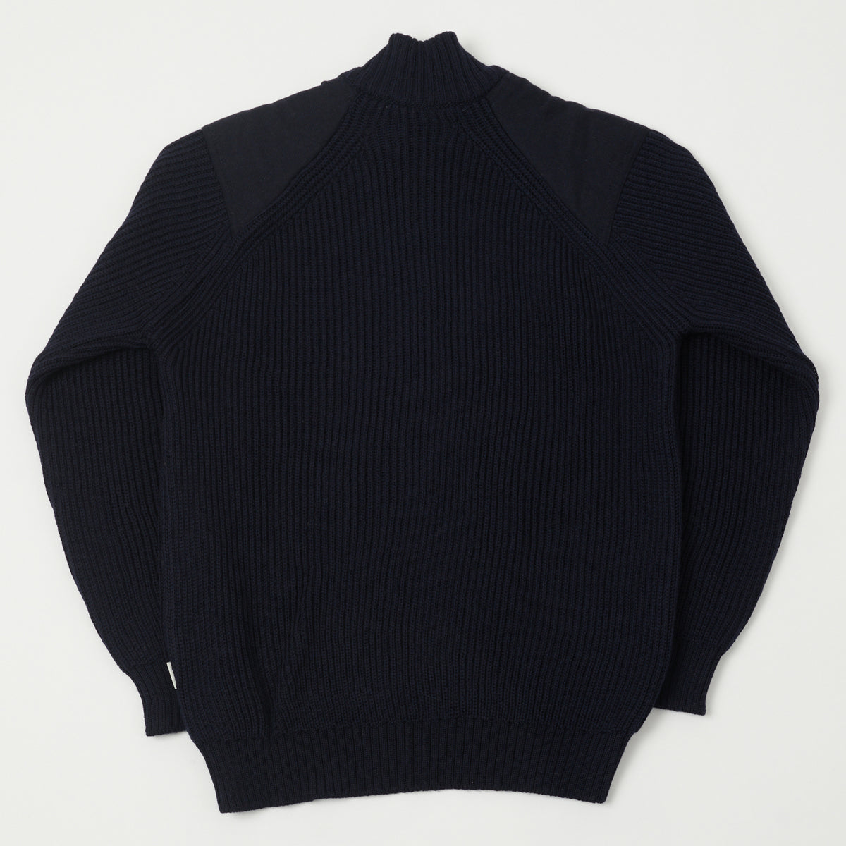 Peregrine Foxton Quarter Zip Jumper - Navy