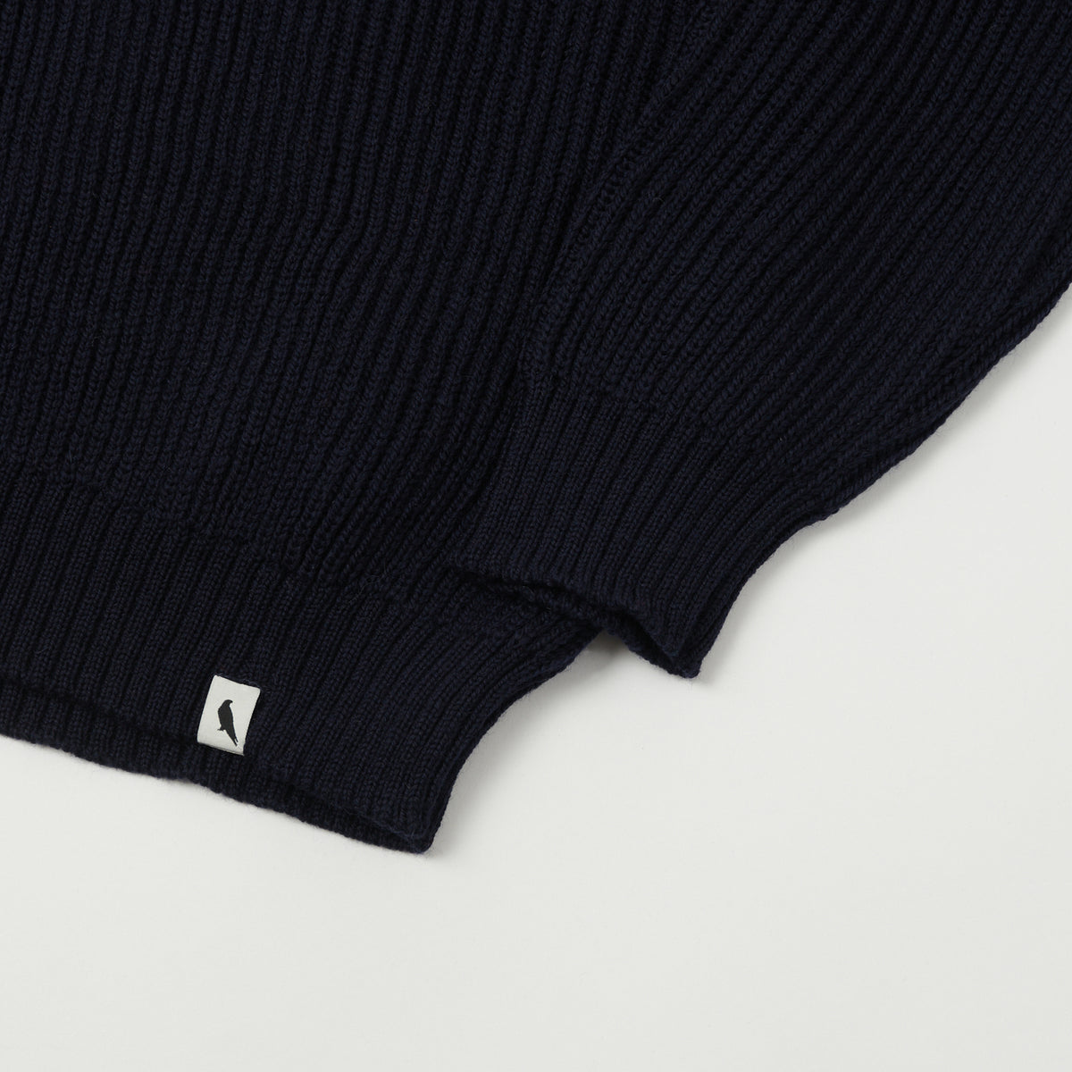 Peregrine Foxton Quarter Zip Jumper - Navy