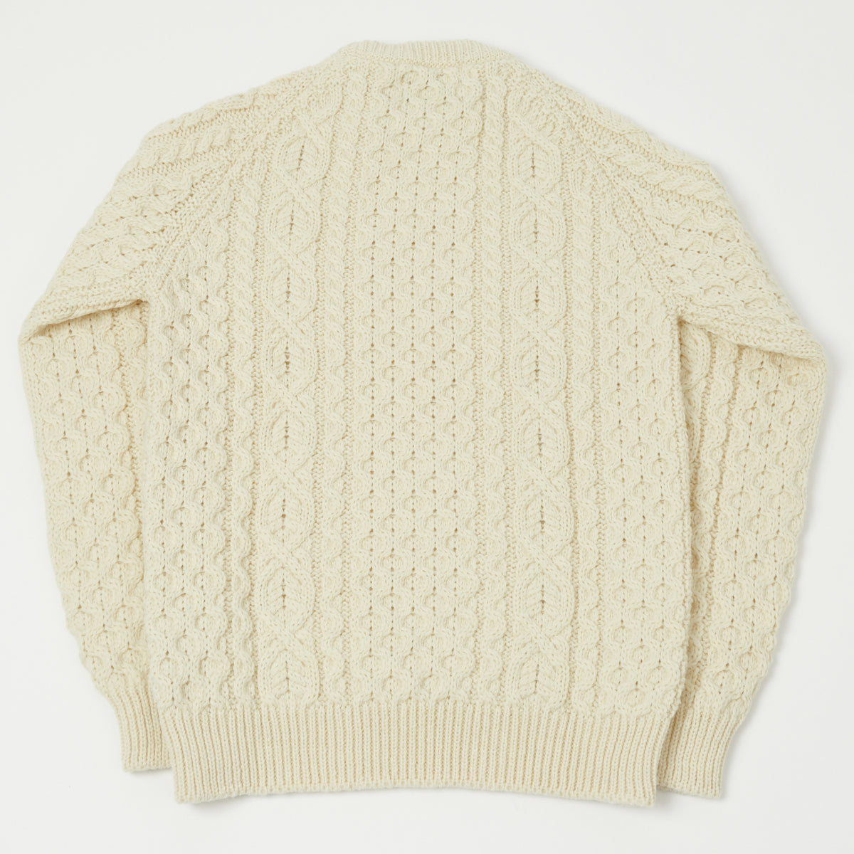 Peregrine Hudson Aran Jumper - Ecru