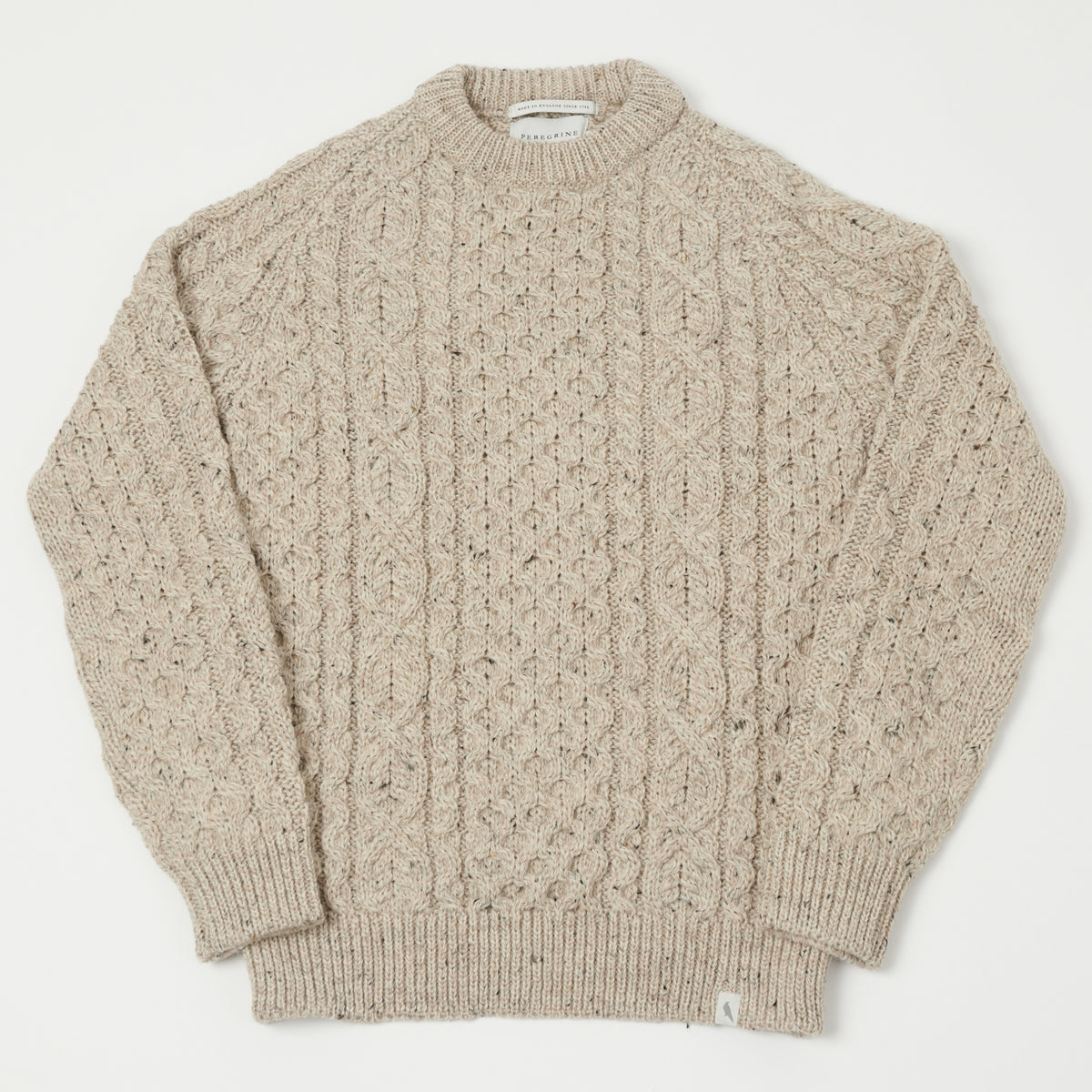 Peregrine Hudson Aran Jumper - Skiddaw