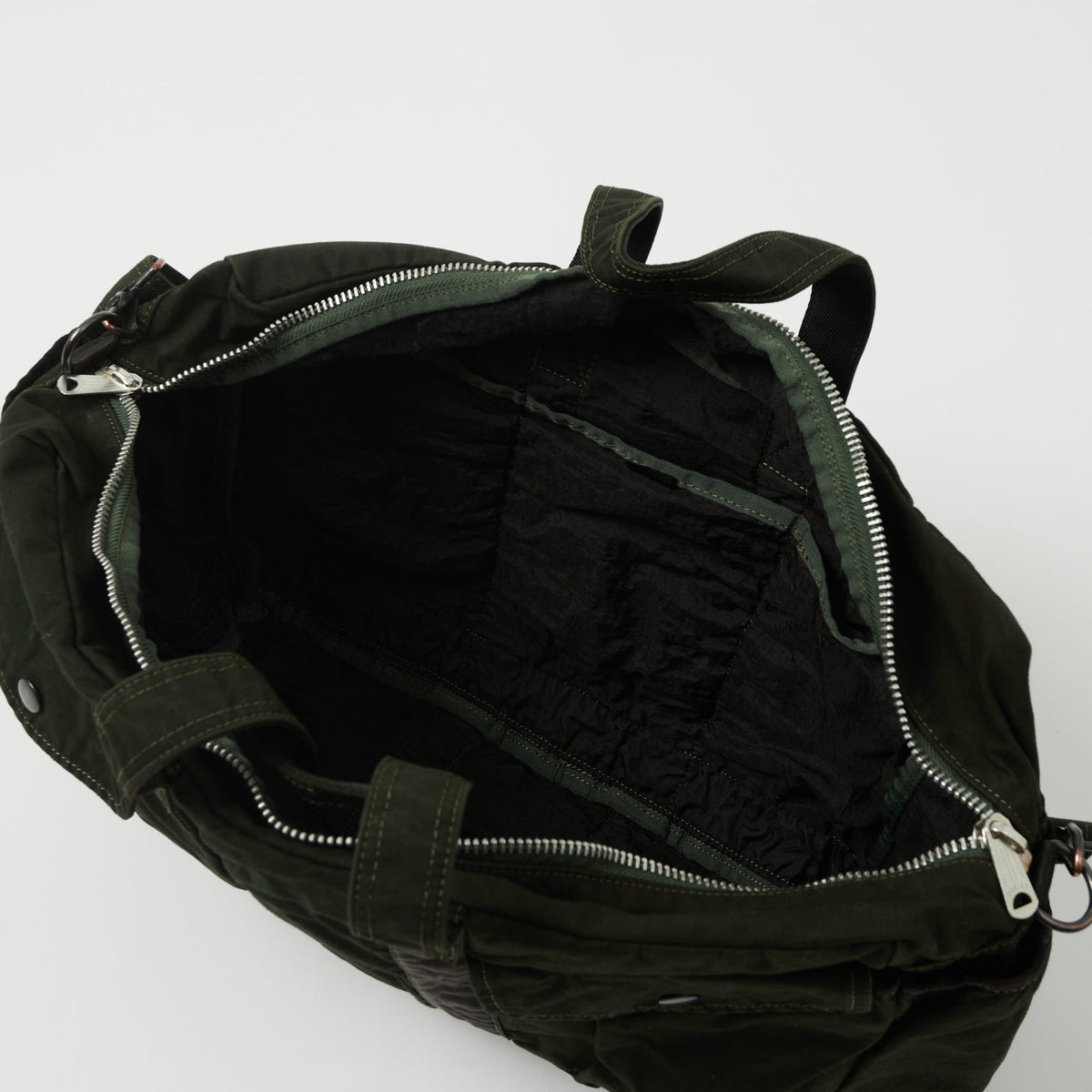 Porter-Yoshida & Co. Small Crag 2-Way Boston Bag - Khaki