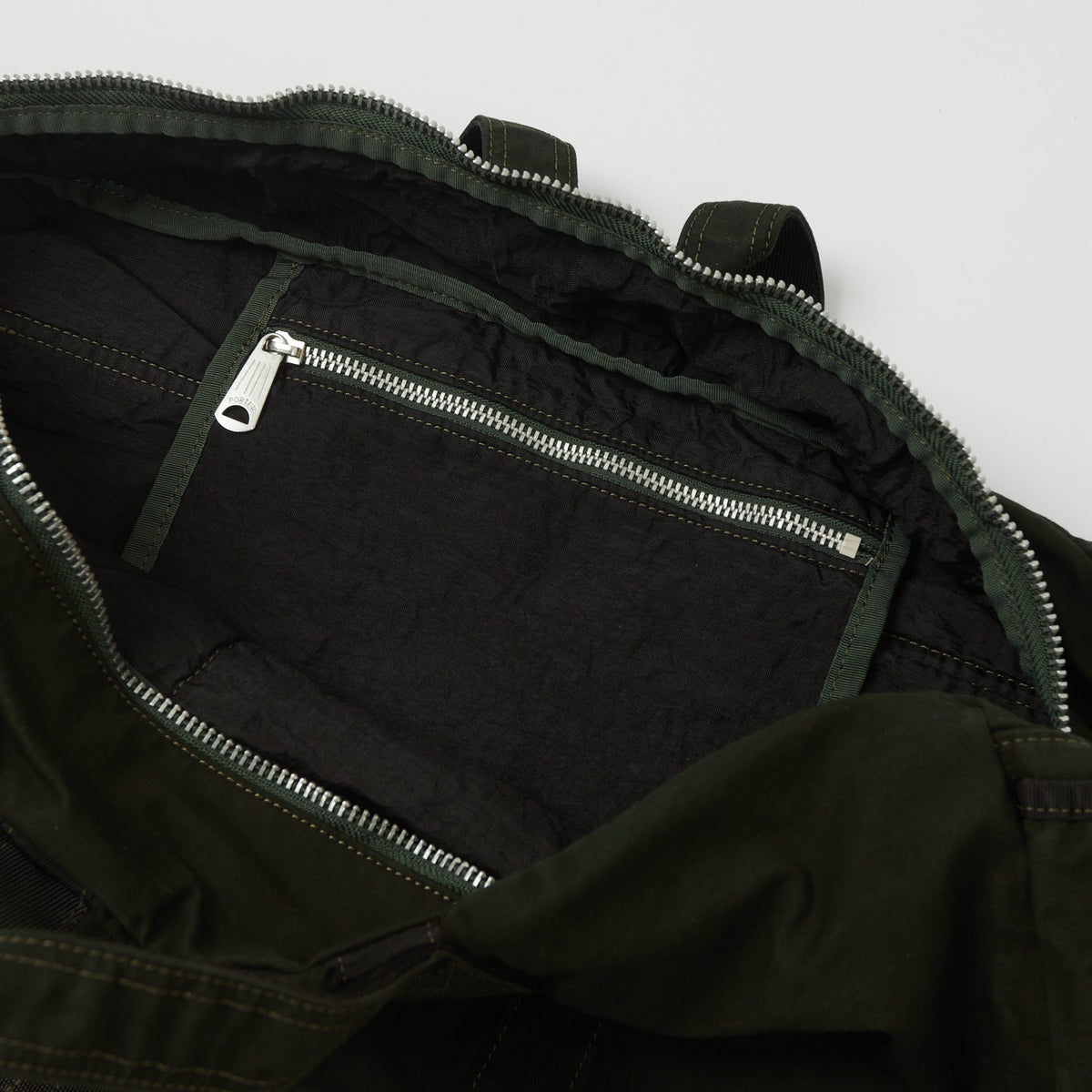 Porter-Yoshida & Co. Small Crag 2-Way Boston Bag - Khaki