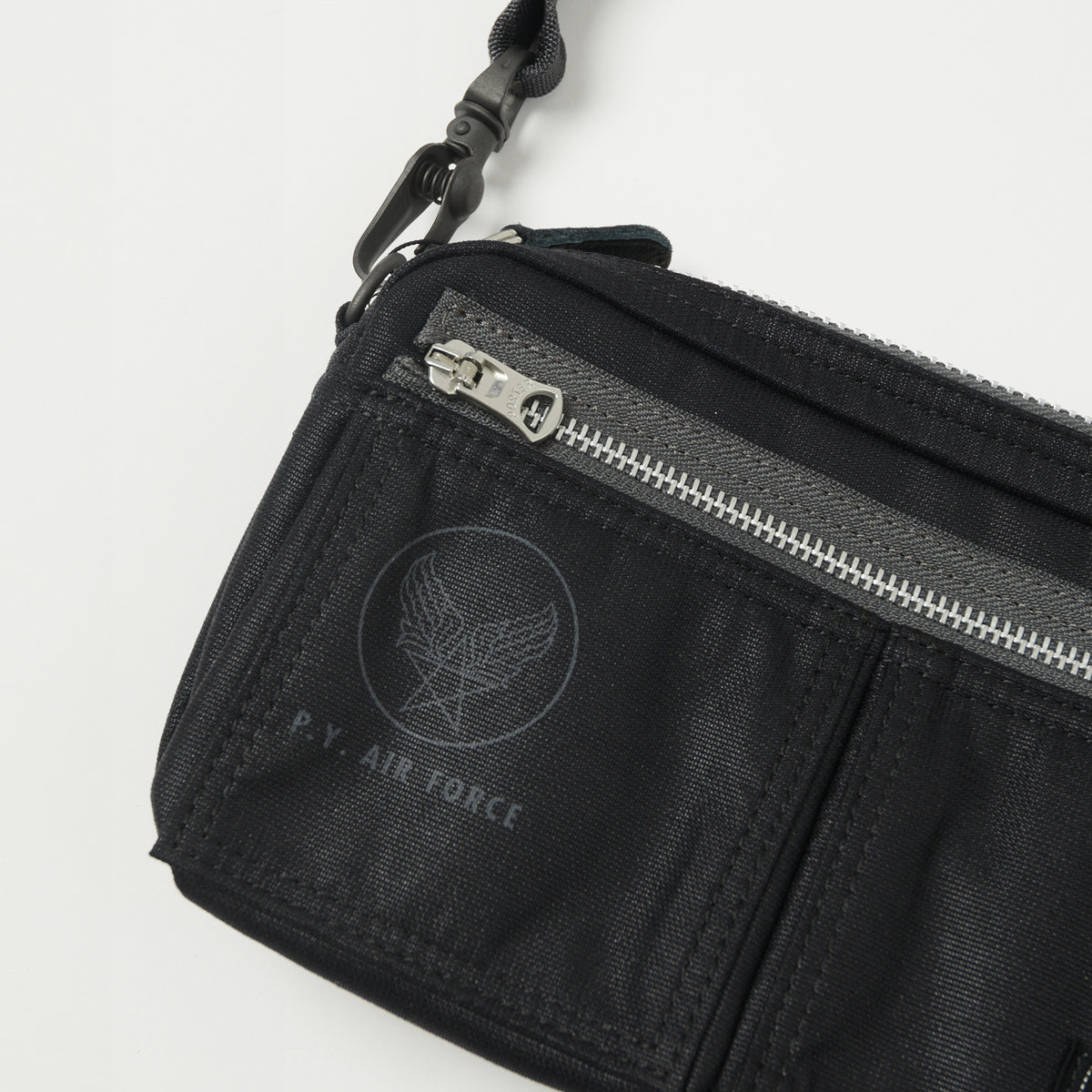 Porter-Yoshida & Co. Flying Ace 2Way Shoulder Bag - Black