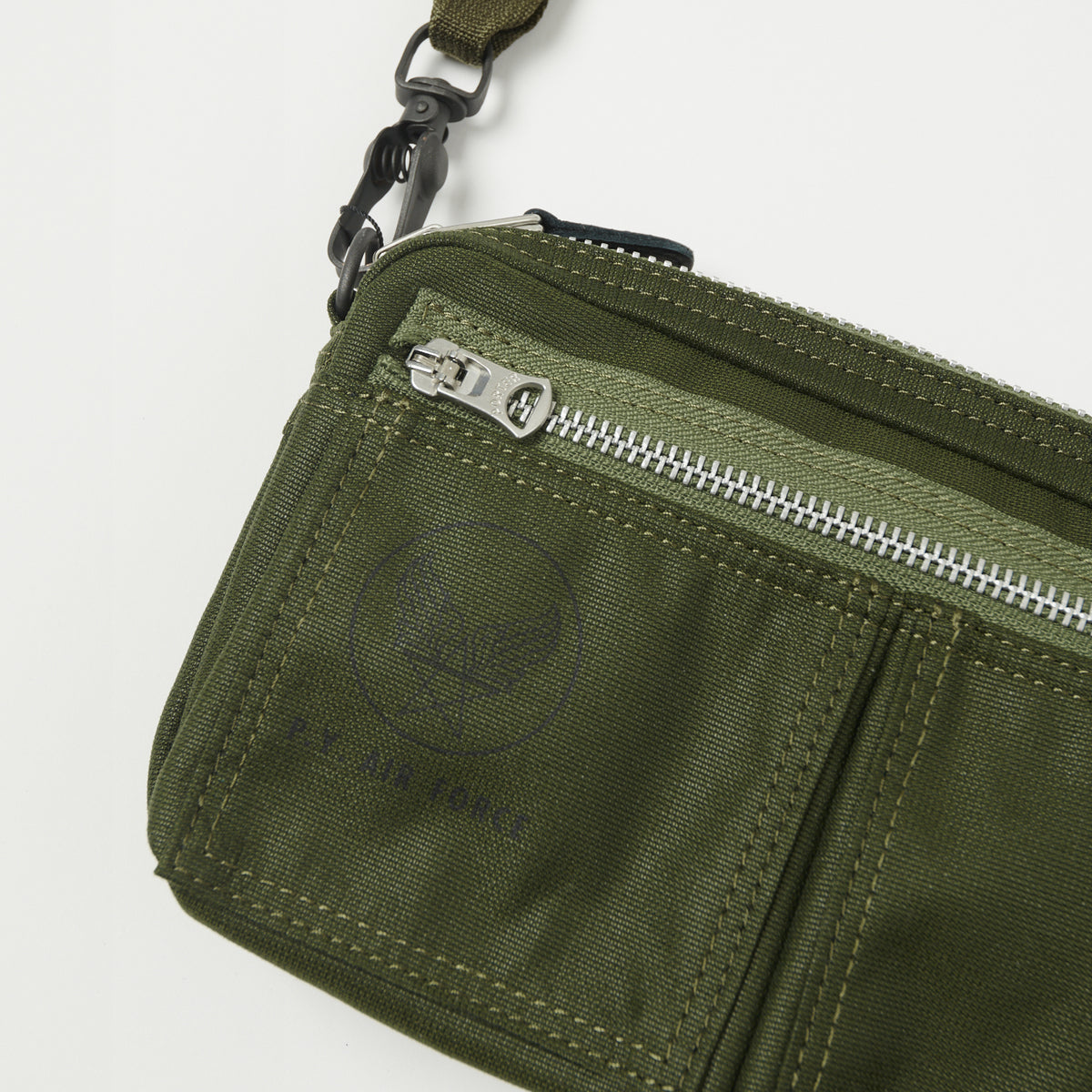 Porter-Yoshida & Co. Flying Ace 2Way Shoulder Bag - Olive Drab
