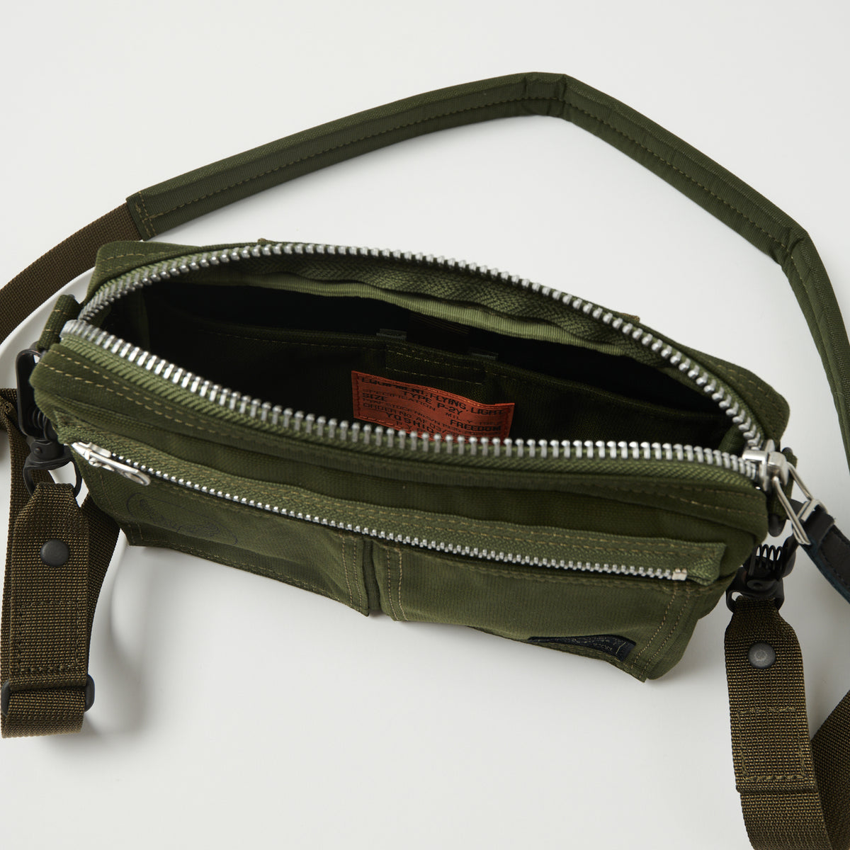Porter-Yoshida & Co. Flying Ace 2Way Shoulder Bag - Olive Drab