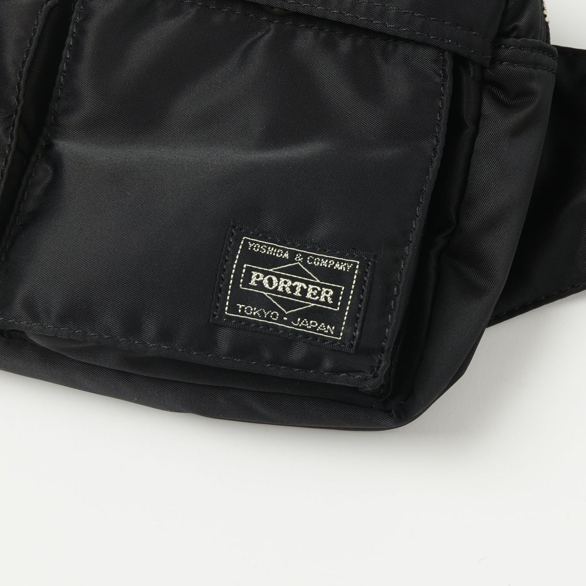 Porter-Yoshida & Co. Tanker Waist Bag - Black