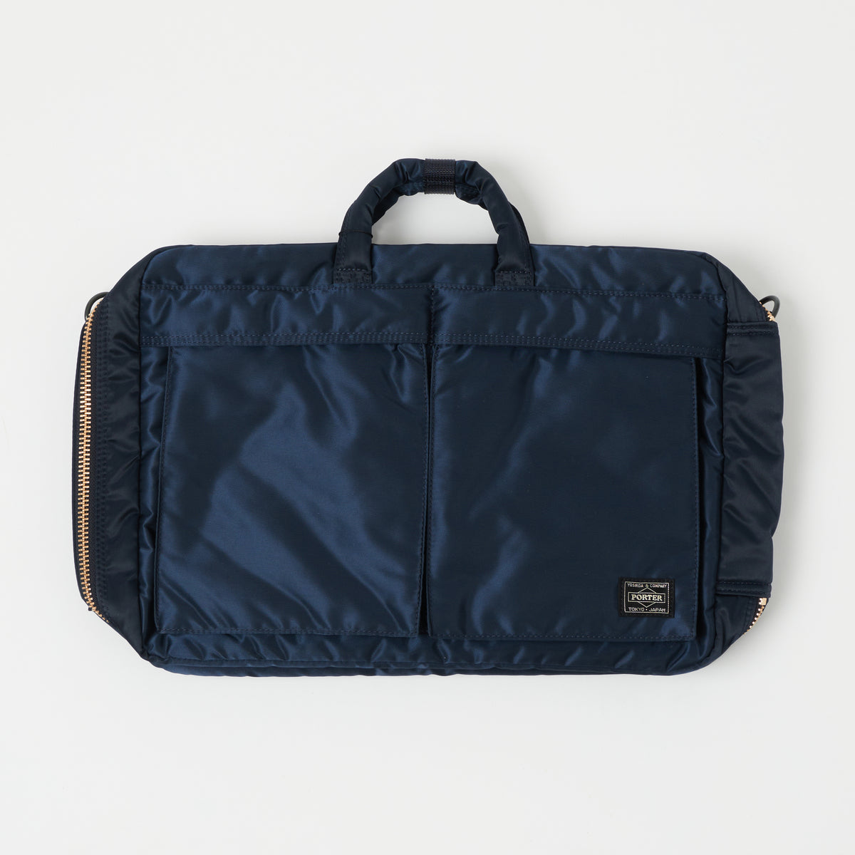 Porter-Yoshida & Co. Tanker 3-Way Briefcase - Iron Blue