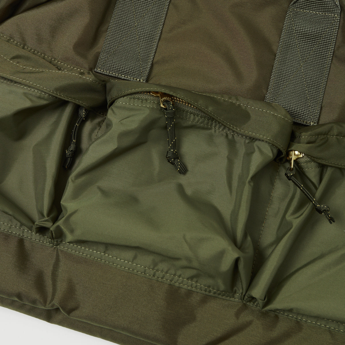 Porter-Yoshida & Co. Force 2-Way Duffle Bag - Olive Drab