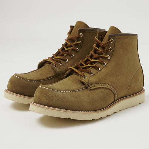 Red Wing 8881 Classic Moc Toe Boot - Olive Mohave
