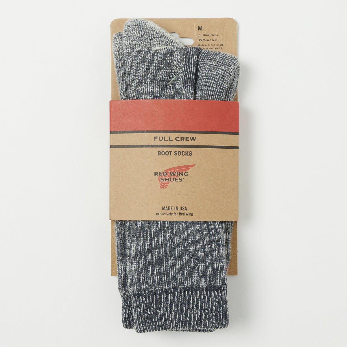 Red Wing Merino Wool Sock - Charcoal