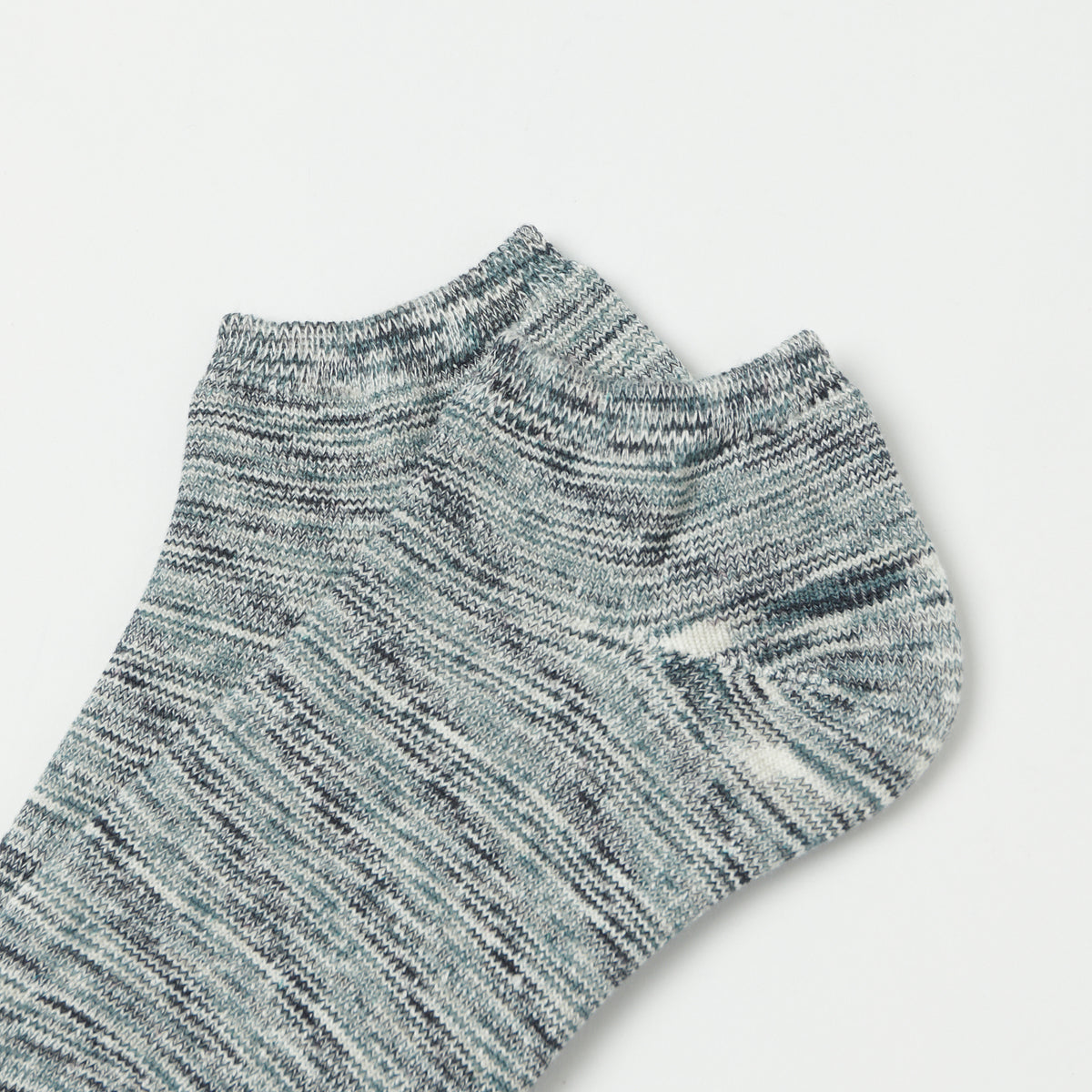 RoToTo Washi Pile Short Sock - Kasuri Rocks
