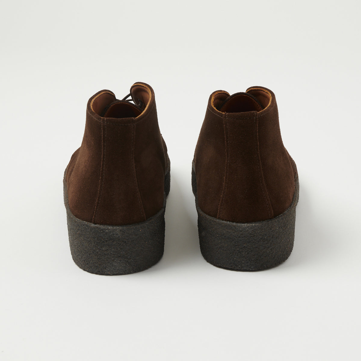 Sanders Japan Collection Brit Chukka - Chocolate Brown Suede