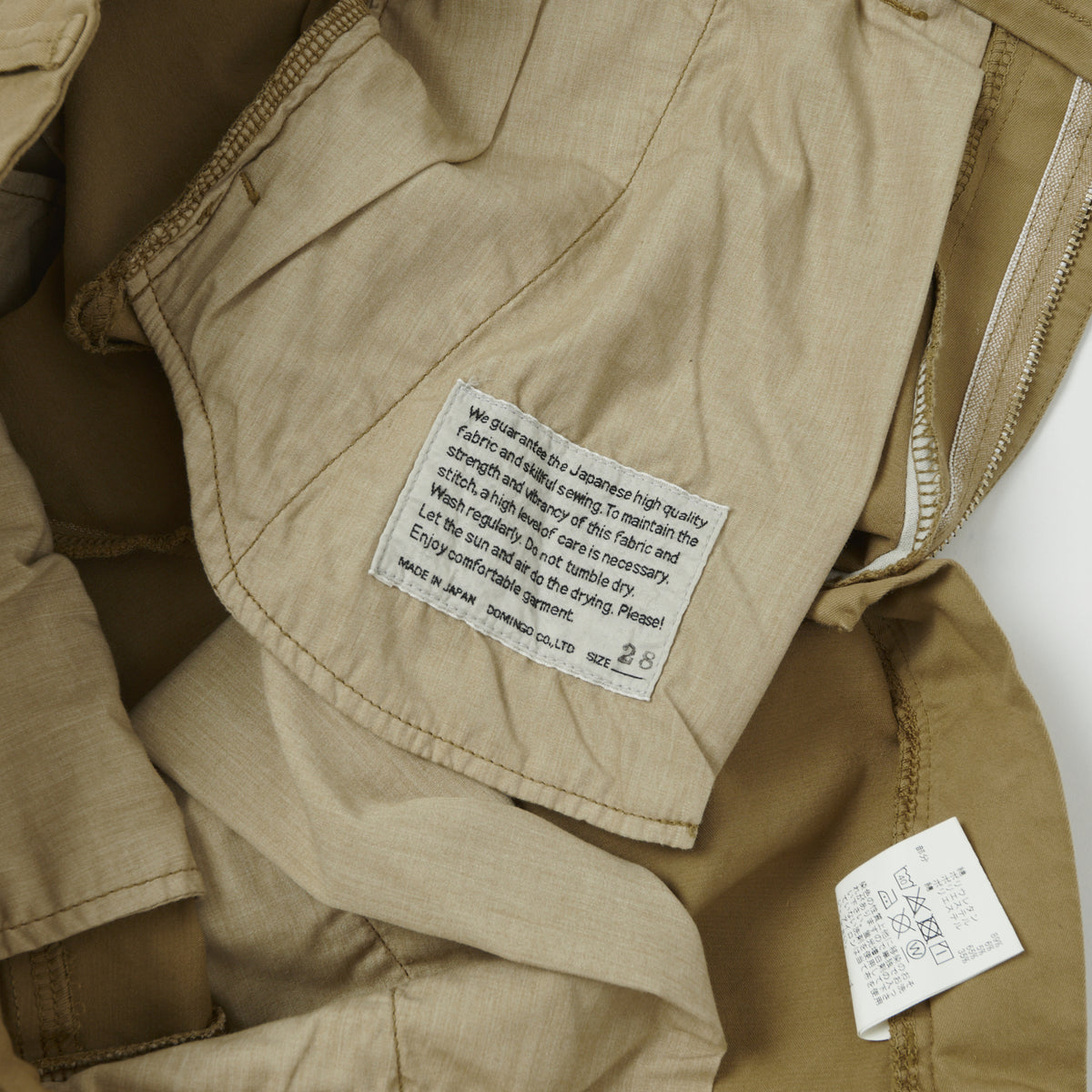Spellbound Slim Tapered Stretch Chino - Khaki Beige