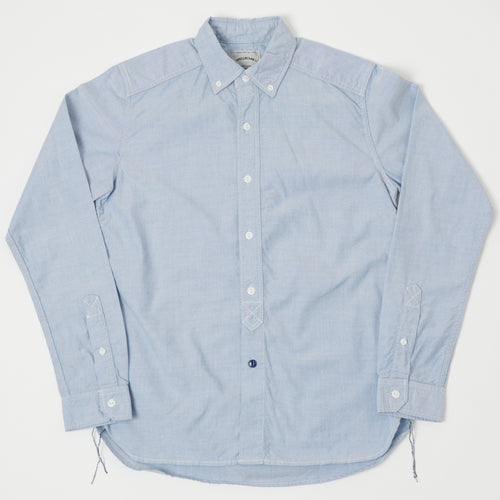 Spellbound Button Down Oxford Shirt - Blue