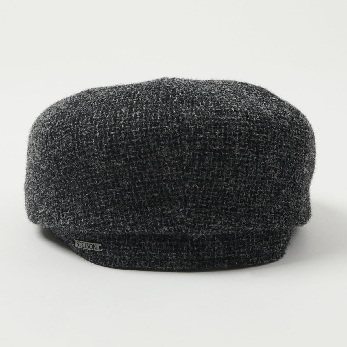 Stetson Hatteras Wool Flat Cap - Blue Melange