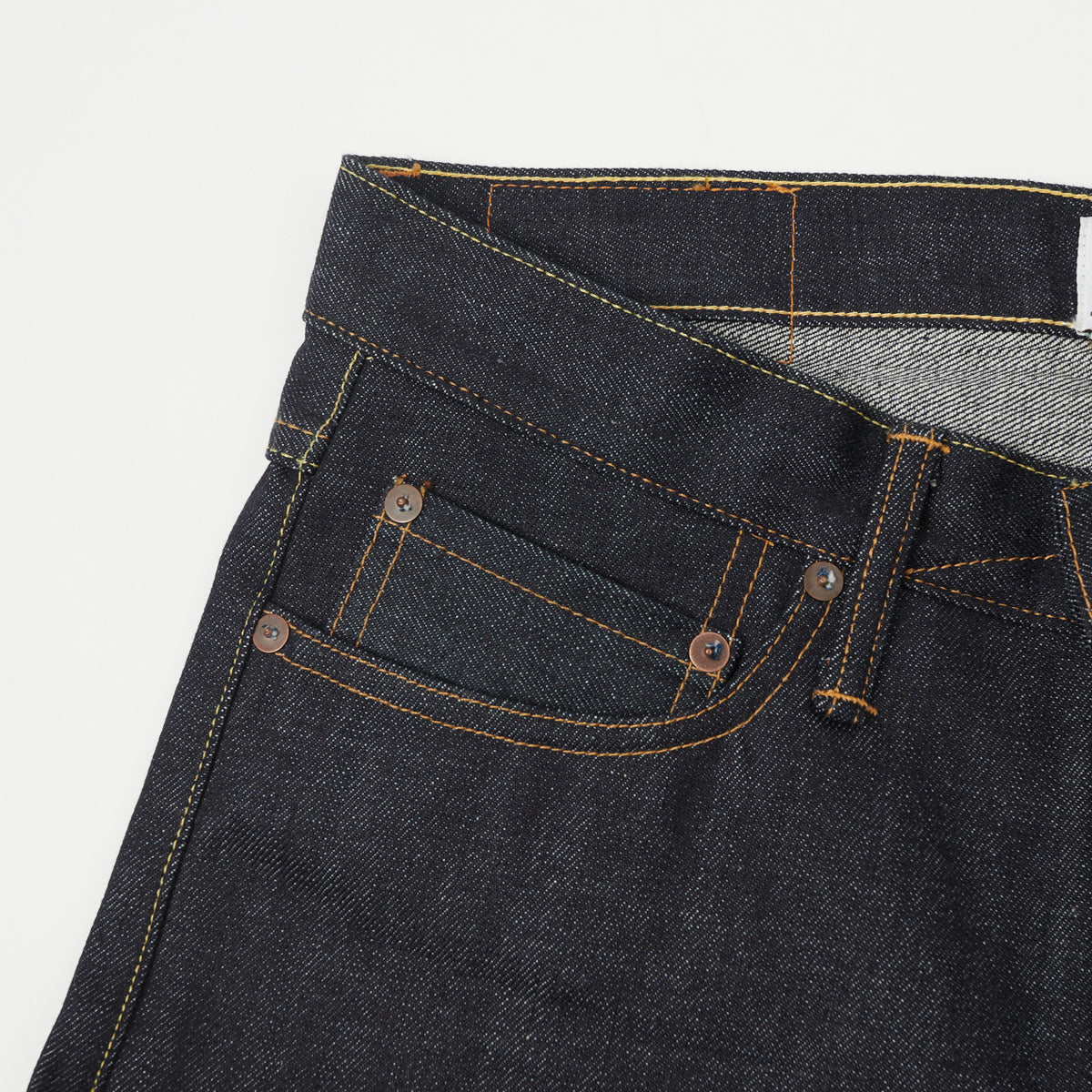 Tellason Elgin 14.75oz Slim Tapered Jean - Cone Mills