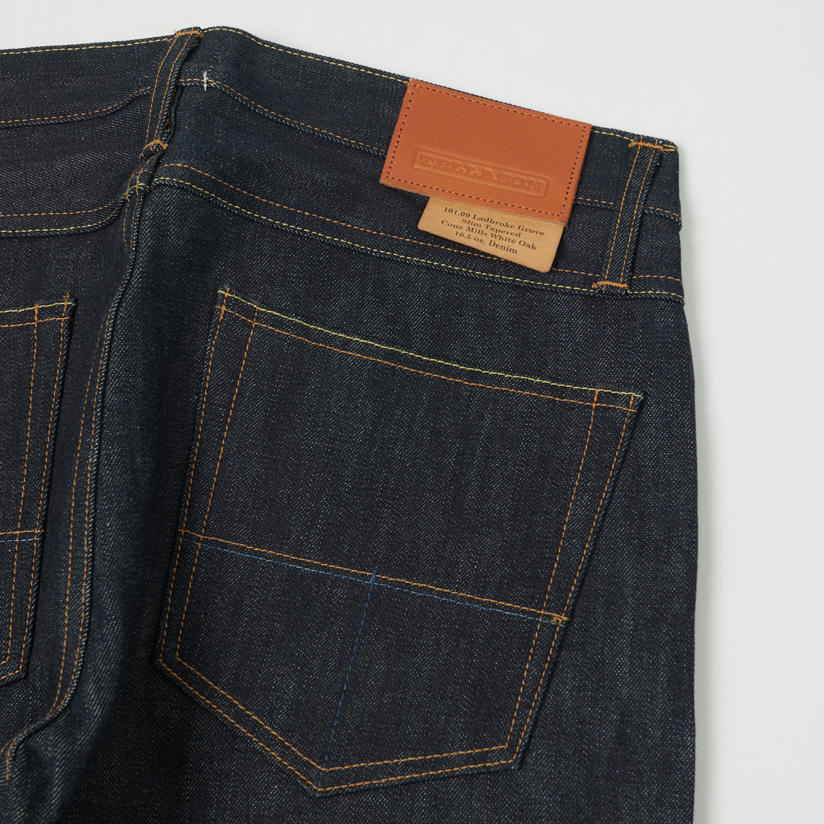 Tellason Ladbroke Grove 16.5oz Slim Tapered Jean - Cone Mills