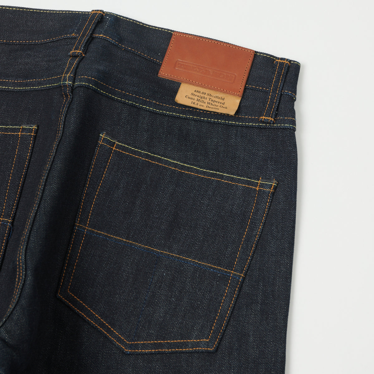 Tellason Sheffield 16.5oz Loose Straight Jean - Cone Mills