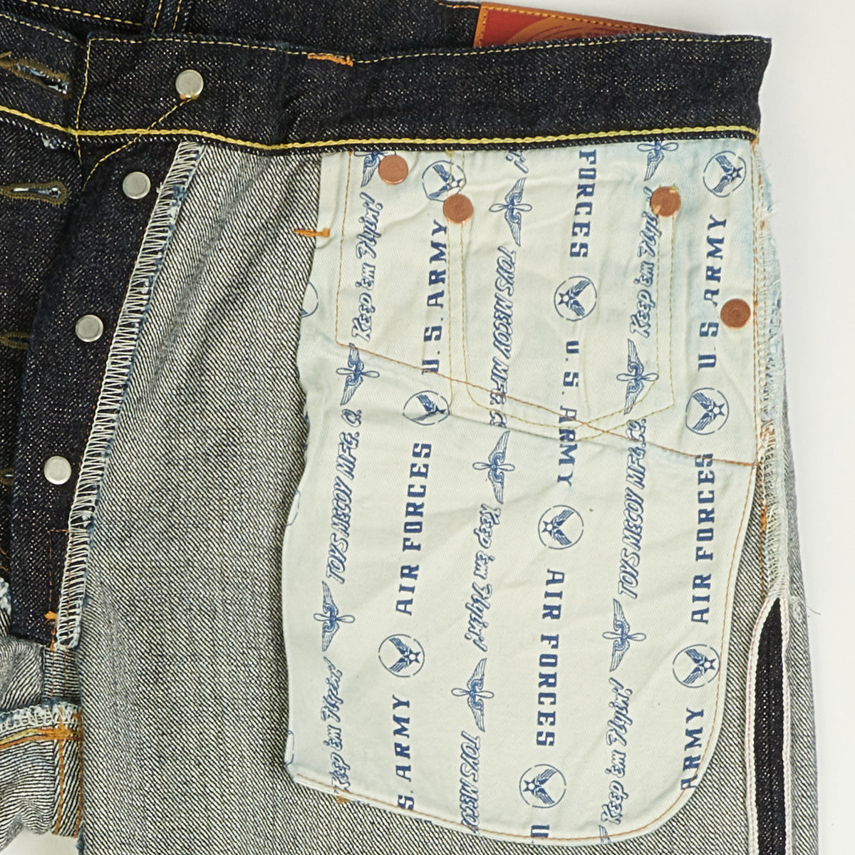 TOYS McCOY 135D 13.5oz Slim Straight Jean - One Wash