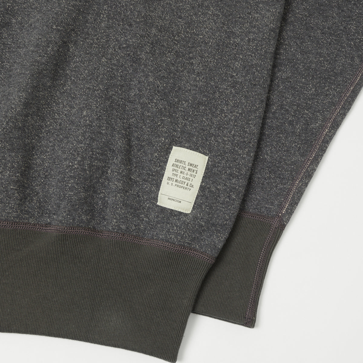 TOYS McCOY 'Flatseamer' Sweatshirt - Black Mix