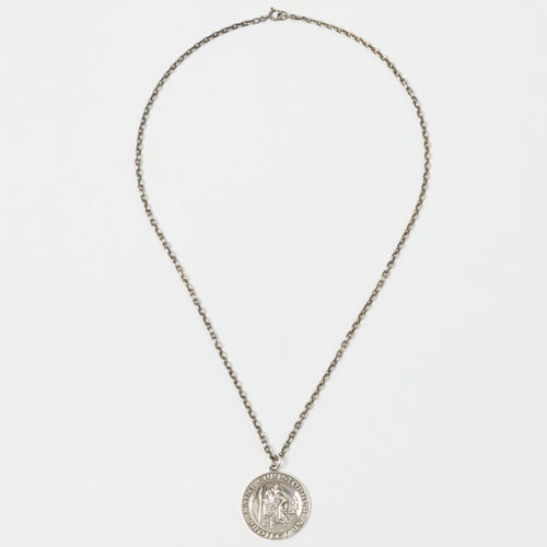 TOYS McCOY Steve McQueen St. Christopher Pendant - Silver