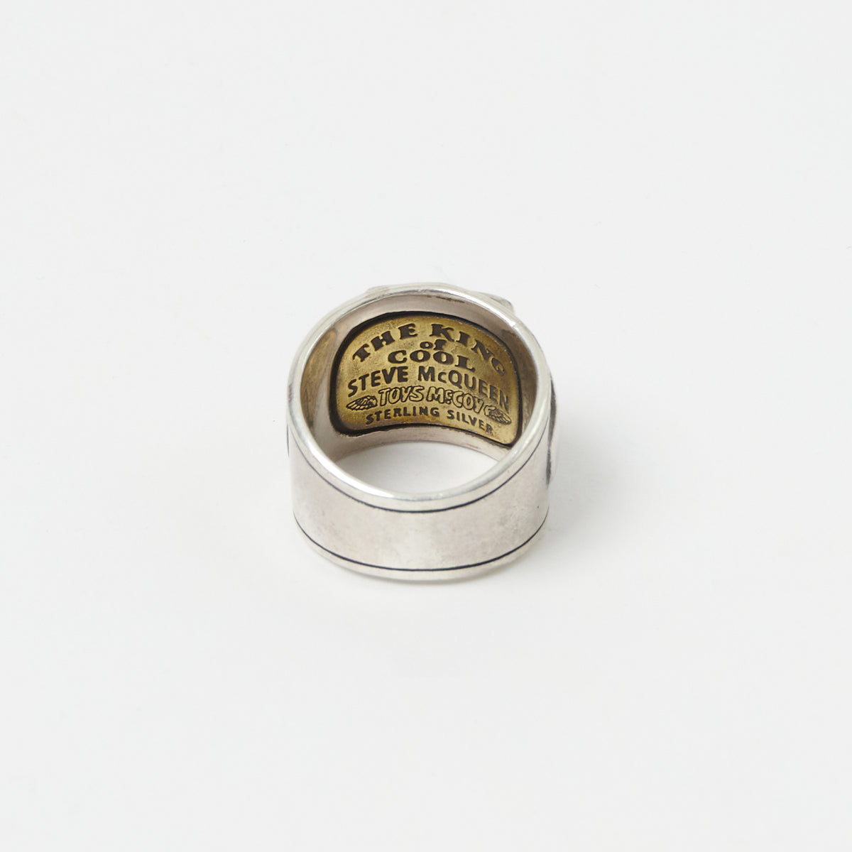 TOYS McCOY Steve McQueen Ring - Silver