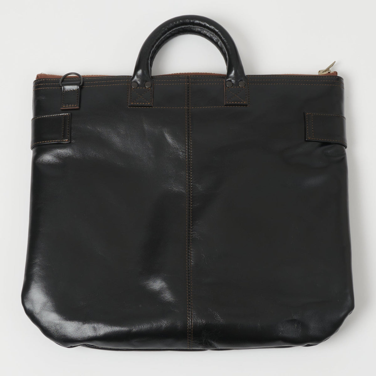 TOYS McCOY U.S. Air Force Leather Helmet Bag - Black