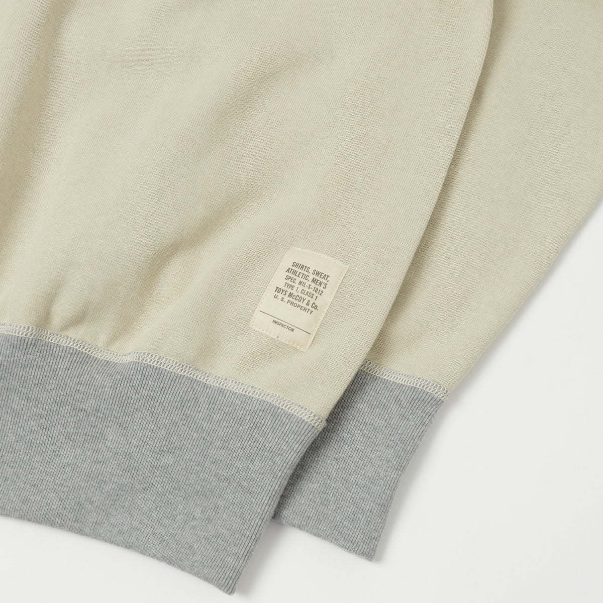 TOYS McCOY 'Flatseamer' Sweatshirt - Sand