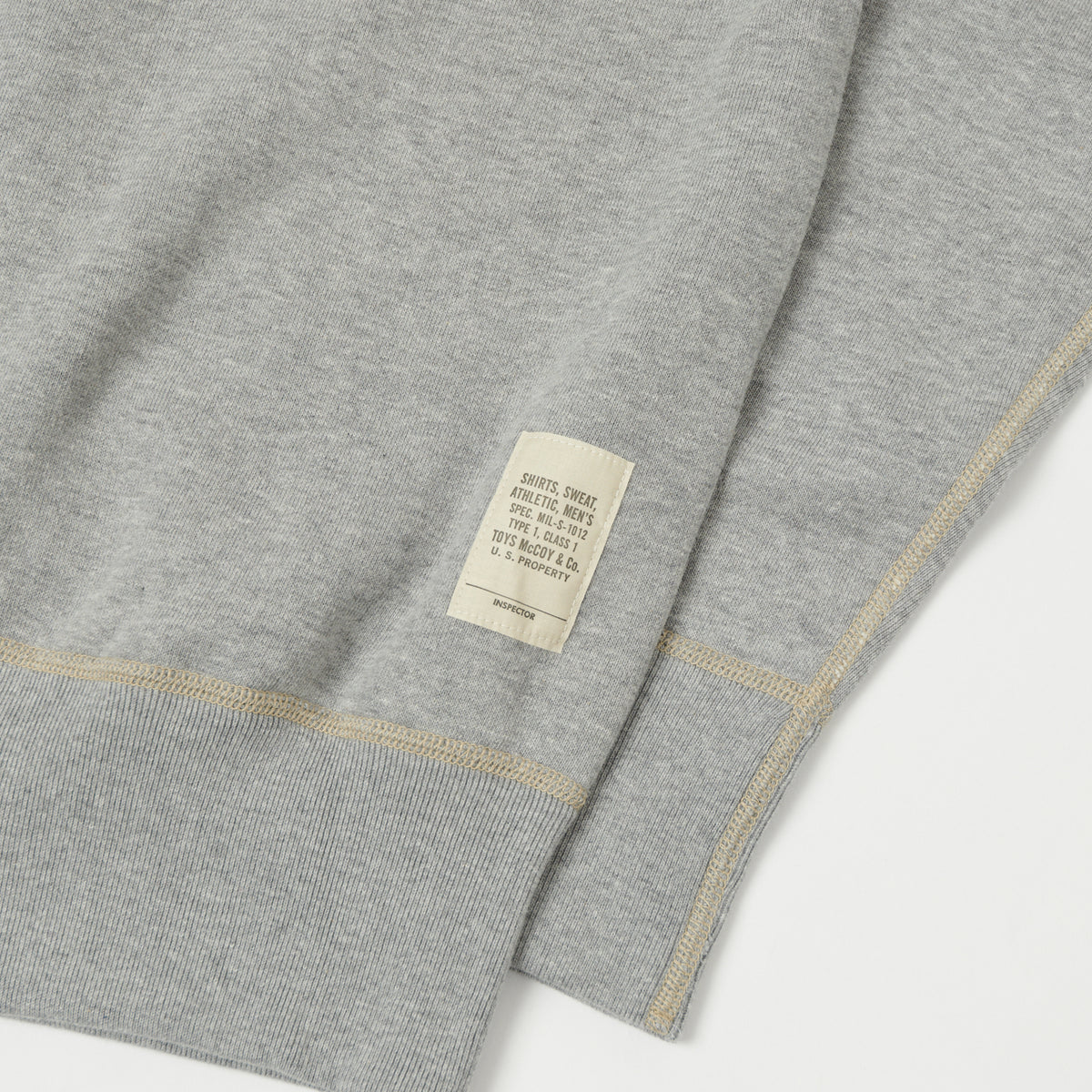 TOYS McCOY U.S.A.F Print Sweatshirt - Grey