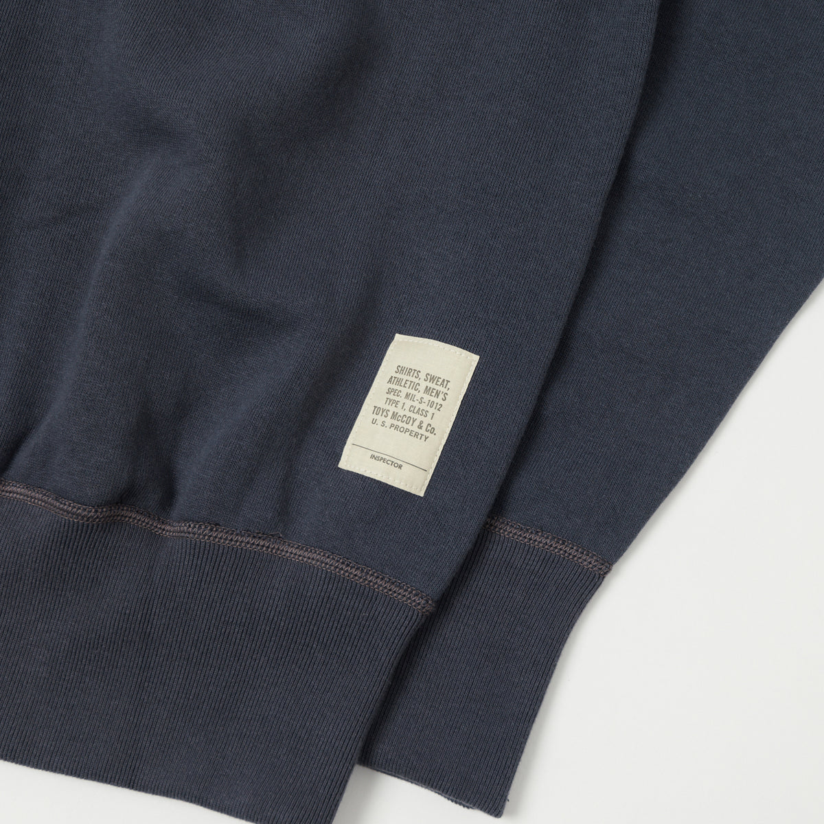 TOYS McCOY Set-in Sleeve Sweatshirt - Navy Grey